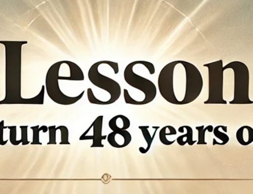 8 Lessons as I turn 48 years old