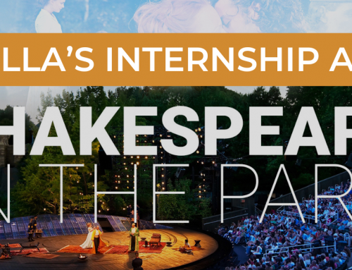 Ella’s Internship at Shakespeare in the Park