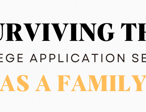 Surviving the College Application Season as a Family